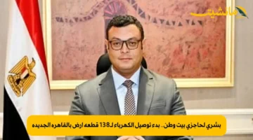 بشرى لحاجزي بيت وطن.. بدء توصيل الكهرباء لـ138 قطعة أرض بالقاهرة الجديدة 1